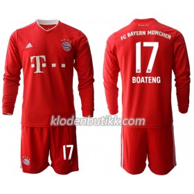 FC Bayern München Jerome Boateng 17 Barn Hjemmedraktsett 2020-2021 Langermet (+ Korte bukser)